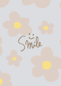 Northern Europe Beige Flower12 Japan