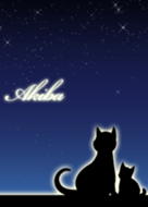 Akiba parents of cats & night sky