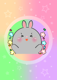 Simple Rabbit In Pastel Theme