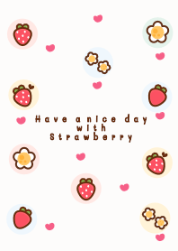 Mini Strawberry & Flowers 4