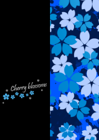 夜桜 -Blue-