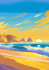 Beautiful real scenery(Summer-745)