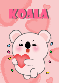 Cute Pink  Koala InLove Theme