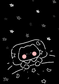 little bear sleeping