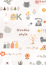 Scandinavian design pinkbrown08_2