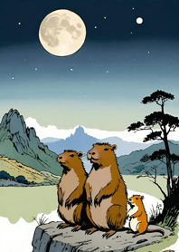 Ukiyo-e - Capybara BbCF0a