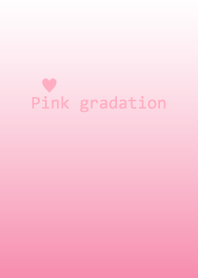Pink gradation.