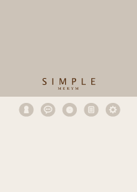 SIMPLE-ICON BROWN 25