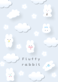 Sky blue Fluffy rabbit 14_2