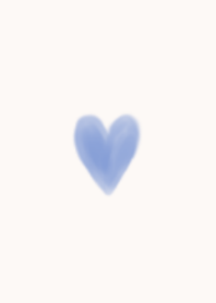 HEART / BLUE BEIGE / PAINTS