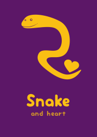 Snake & heart Plump