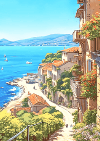 romantic seaside town#02