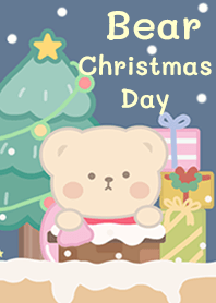 Bear on Christmas Day