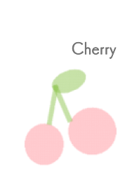 Cherries with a sense of transparency