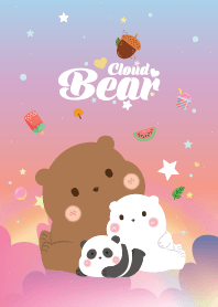 Three Bears Cloud Rasberry
