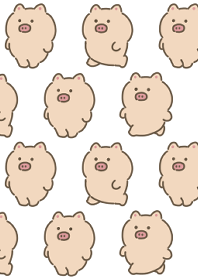 ぶひぶひブタの着せかえ