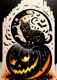 halloween cat 6F54D2