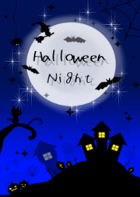 Halloween night jack-o-lantern