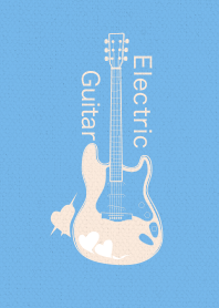 Electricguitar heart ver_Blue1