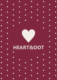 HEART&DOT *Winered*