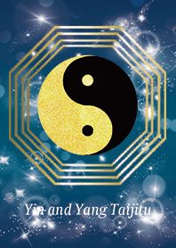 Navy : Taijitu of Yin and Yang