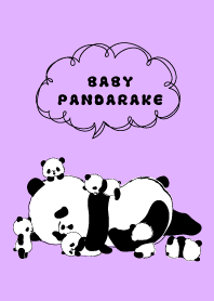 BABY PANDARAKE. (Purple)