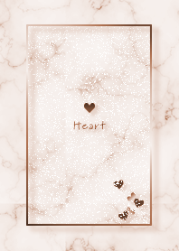 Marble and heart brown15_2