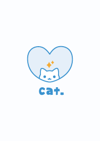 貓 閃光 [藍色]