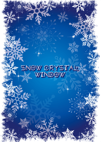 SNOW CRYSTAL WINDOW