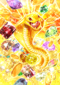 Golden cobra to keep haters away.