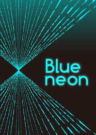 Blue neon light Theme WV