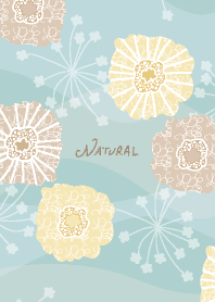 The beige Flower Blue5 from Japan