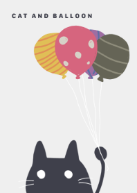 猫と風船