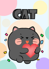 Love Chubby Black Mouse  Theme