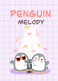 เพนกวินเมโลดี้ (สีม่วง)