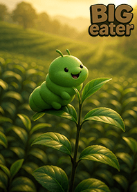 Big Eater : In the Green Tea Plantation