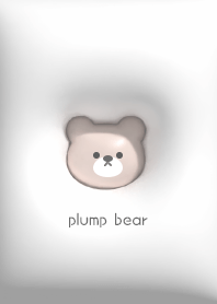 Gray Plump bear and heart 01_2