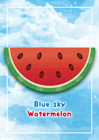 Blue sky Watermelon
