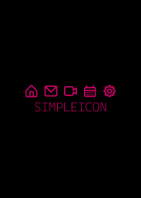 SIMPLE ICON - BLACK 45