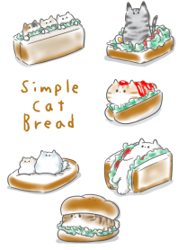 シンプル ねこ ぱん