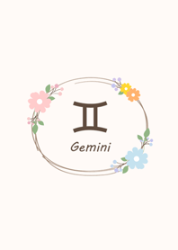 Temperament flowers.Gemini