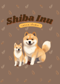 Shiba Inu cute Brown