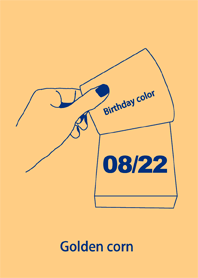 Birthday color August 22 simple: