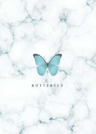 Marble and butterflies Dull green28_2