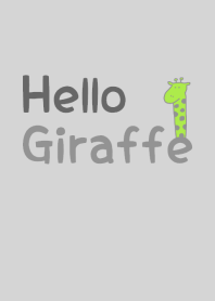 Hello Giraffe gray 43