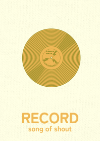 RECORD_shout Pale mustard