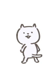 Cat turning around