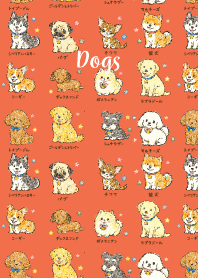 My beloved dog01 red & yellow