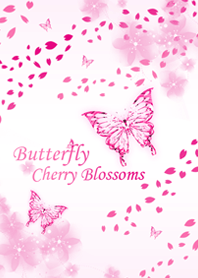 butterfly Cherry Blossoms