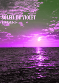 Soleil du violet 6.